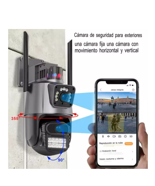 Camara De Seguridad Ip Wifi