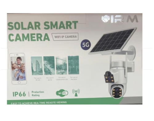 Camara De Seguridad Ip 5g Panel Solar