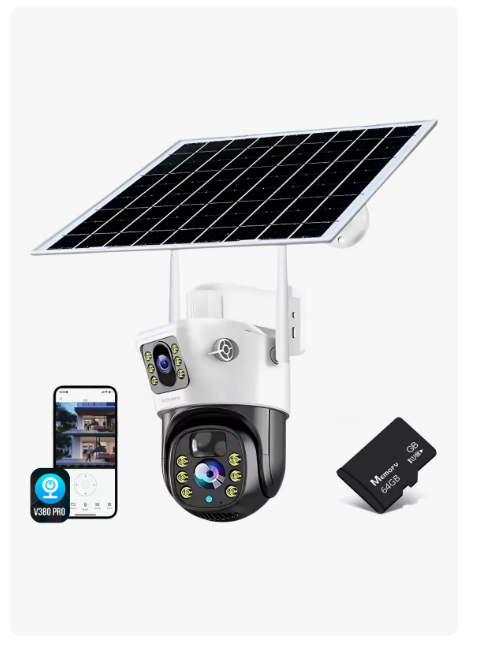 Camara De Seguridad Solar 4g Con Chip