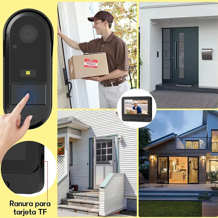 Timbre Smart Cámara Audio Inalámbrico