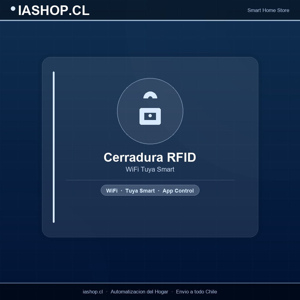 Cerradura RFID WiFi Tuya Smart - Control por Tarjeta y App